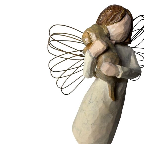 Willow Tree Angel of Friendship (26011) Angel Holding Puppy - Picture 11 of 16